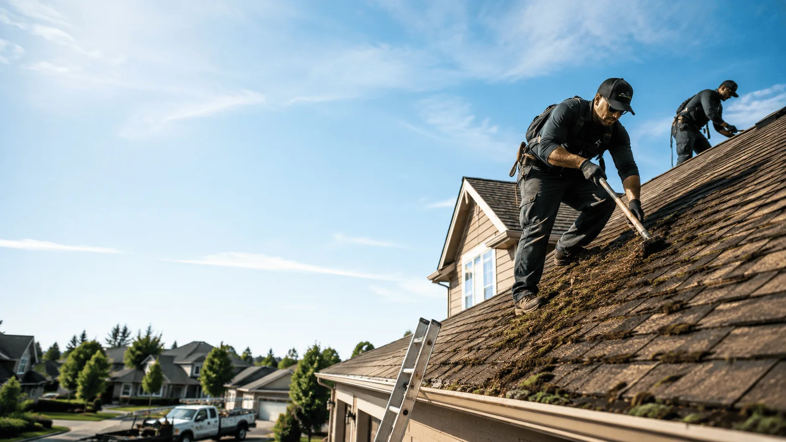 Roof Moss Removal in Davenport, CA near me